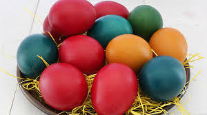 Рекомендации гражданам по окрашиванию пасхальных яиц