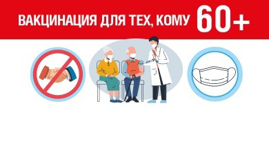 О рекомендациях по вакцинации для тех, кому 60 и более лет