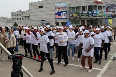 Полторы тысячи благовещенцев приняли участие во флешмобе с Роспотребнадзором
