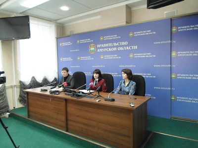 3 февраля  состоялась пресс-конференция специалистов Управления Роспотребнадзора по Амурской области,  Министерства здравоохранения и   Министерства  образования Амурской области