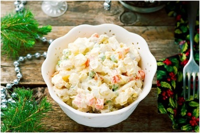 Звезда новогоднего стола: удивительная история салата оливье