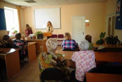Урок финансовой грамотности проведен в общественной организации «Союз пенсионеров» г. Белогорск