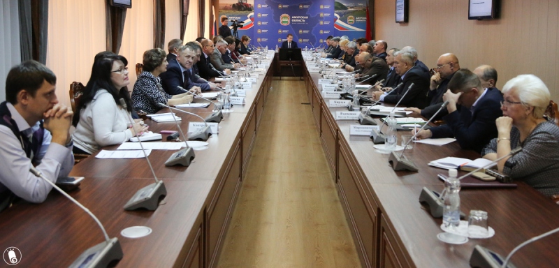 Руководитель Управления Роспотребнадзора по Амурской области О.П. Курганова приняла  участие в селекторном совещании под председательством губернатора области А.А. Козлова по вопросам подготовки мероприятий, посвященных празднованию Нового года