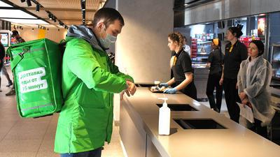 О рекомендациях по безопасной доставке еды на дом в период пандемии коронавируса