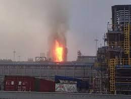 О пожаре и задымлении на Амурском ГПЗ 08.10.2021