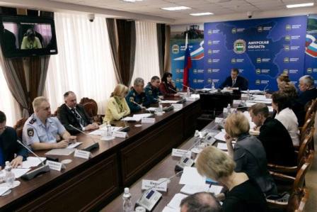 Губернатор Приамурья Александр Козлов провел селекторное совещание по организации оздоровительной кампании  2017 года
