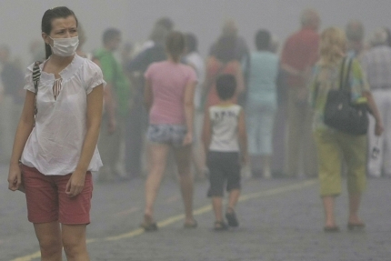 О мерах предосторожности при задымлении, связанном с пожарами