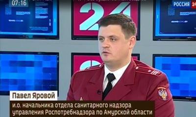 О здоровом питании и контроле за питанием детей рассказал и.о. начальника отдела санитарного надзора Павел Яровой