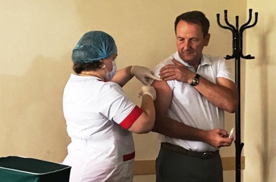 #ГРИПП_АмурПРИВИТ В администрации г.Благовещенска прошла вакцинация против гриппа и пневмококковой инфекции 