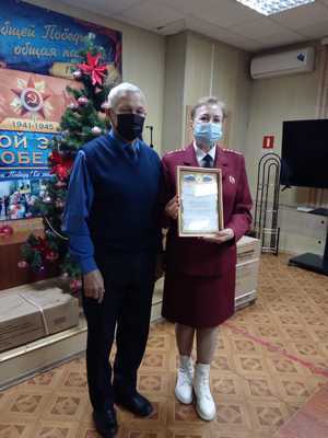 Управление Роспотребнадзора по Амурской области поблагодарило Благовещенскую городскую общественную организацию «Ассоциация пожилых людей» за плодотворное сотрудничество