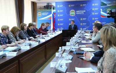 Губернатор Амурской области А.А.Козлов провел селекторное совещание по вопросам противодействия распространению ОРВИ и гриппа