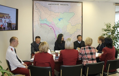 12 декабря в Управлении состоялась традиционная рабочая встреча с Хэйхэйским управлением по инспекции и карантину ввоза и вывоза Китайской Народной Республики