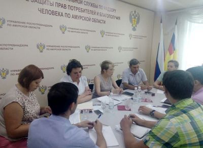 В Управлении Роспотребнадзора по Амурской области проведена рабочая встреча по проблемным вопросам питьевого водоснабжения населения