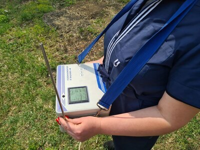 Задымление в городе Зея 