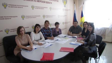 В предверии Всемирного дня защиты прав потребителей специалисты консультационных пунктов ФБУЗ «Центр гигиены и эпидемиологии в Амурской области» обсудили актуальные вопросы защиты прав потребителей