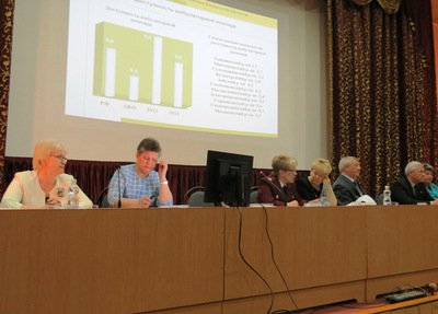 18 апреля руководитель Управления Роспотребнадзора по Амурской области О.П. Курганова приняла участие в заседании коллегии министерства здравоохранения Амурской области