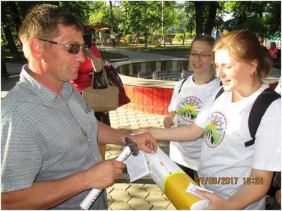 Очередная акция «Забей на сигарету» прошла в г. Благовещенске