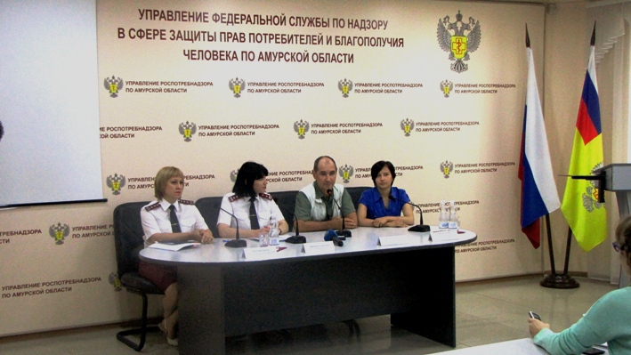 11 августа в Управлении Роспотребнадзора по Амурской области прошла пресс-конференция о результатах экспедиционных исследований зараженности промысловых пресноводных видов рыб личиночными формами гельминтов в Амурской области