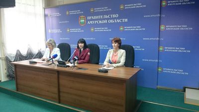 #ГРИППУНЕТ  1 сентября  на  пресс-конференции  специалисты Управления Роспотребнадзора по Амурской области  и Министерства здравоохранения    рассказали журналистам о   важности  иммунизации против гриппа.